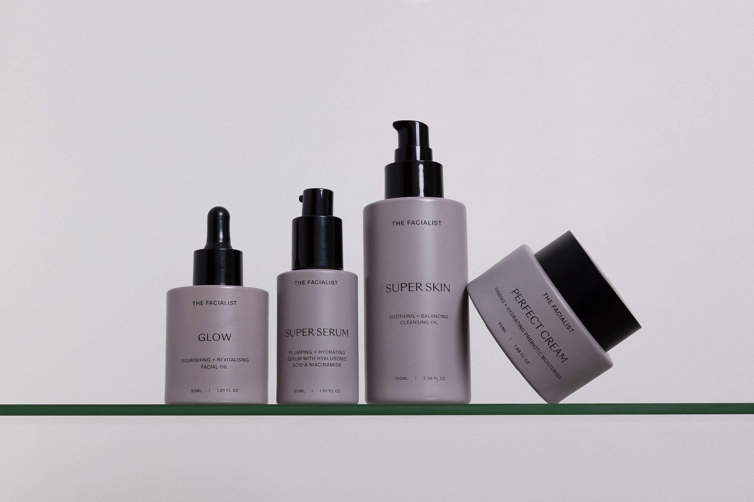 The Facialist 4 step routine