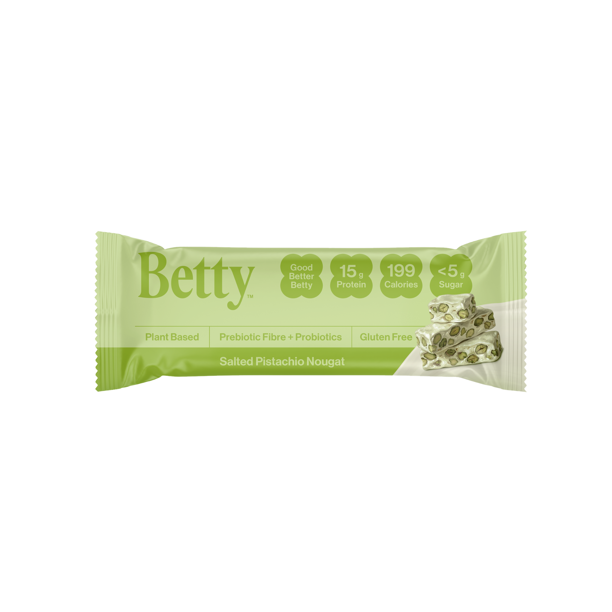 Salted Pistachio Nougat by Good Betty