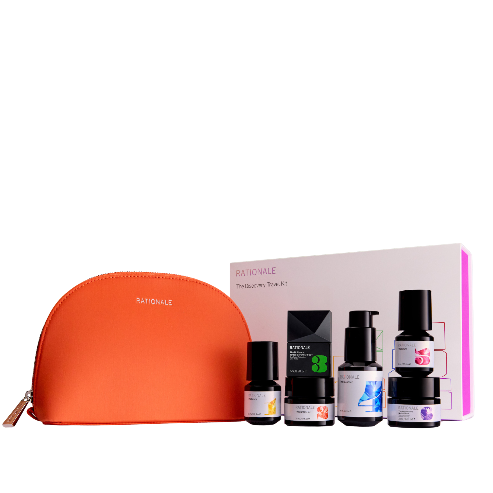 The Discovery Travel Kit on transparent background